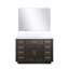 Meuble-lavabo double Shelter et miroirs 28 po-115766996-115766995-115766990