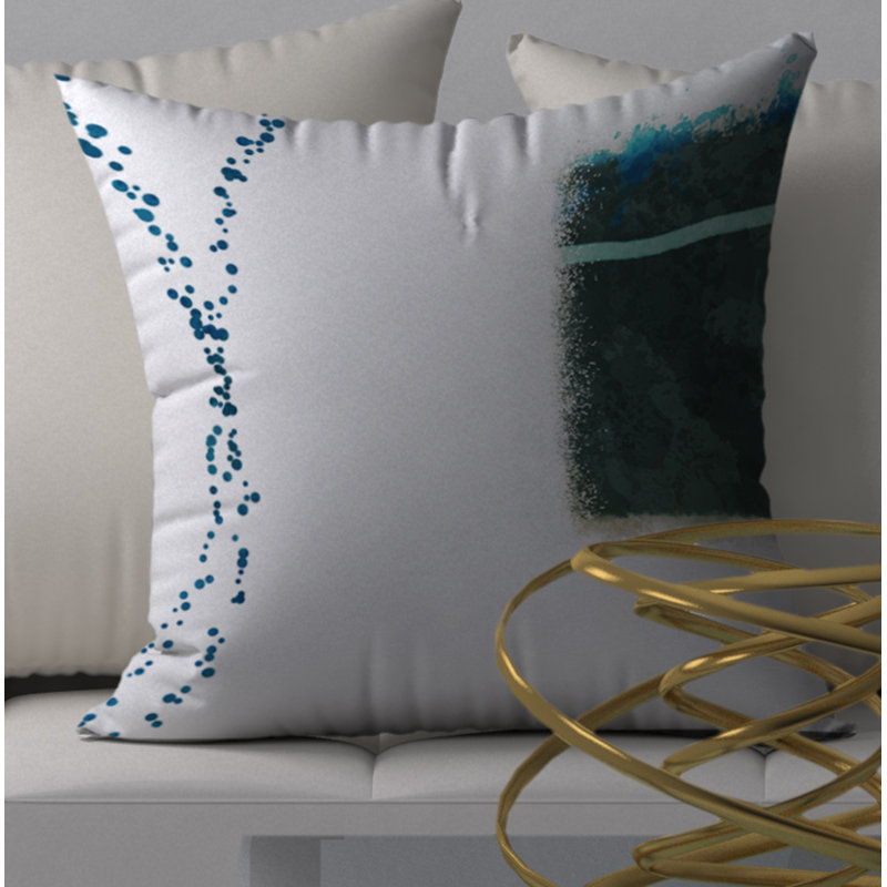 Housse de coussin carrée/insert, 18 po x 18 po