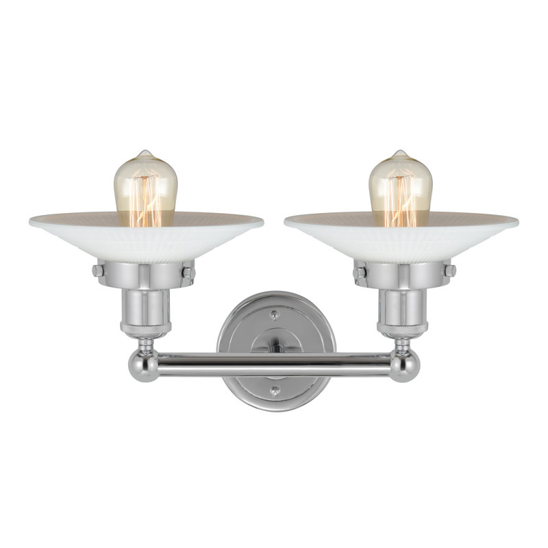 Cambria 2 - Light Dimmable Vanity Light, Seedy, Polished Chrome