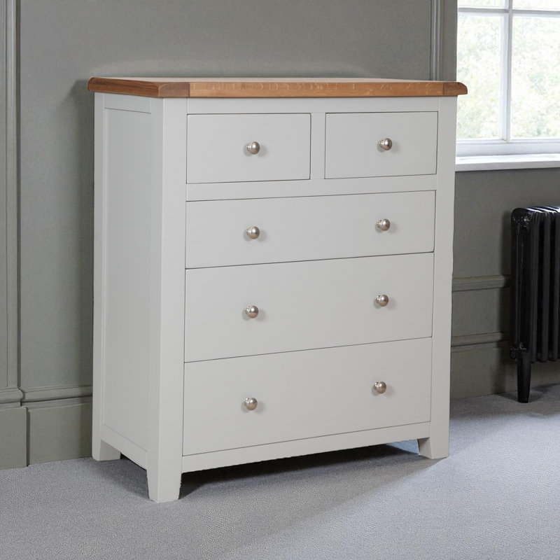 Melbourne 100 cm W Chest of 5 Drawers