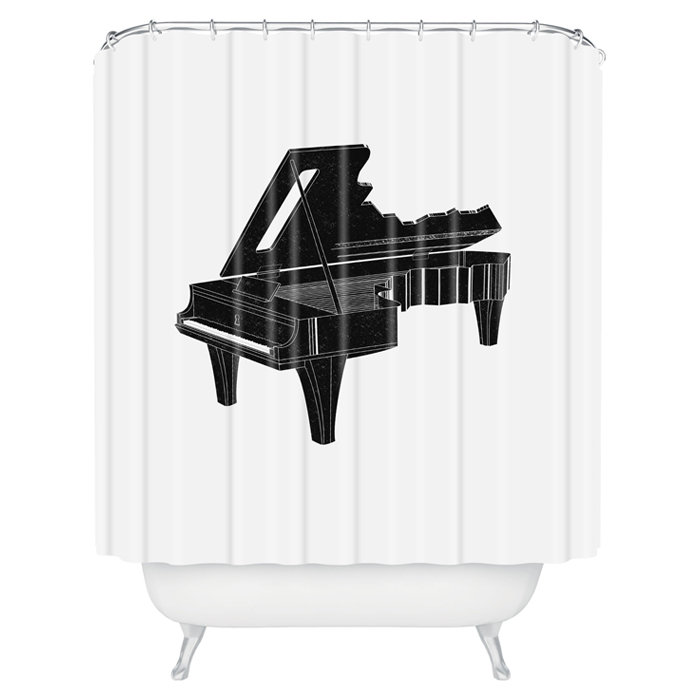 Abstract Shower Curtain