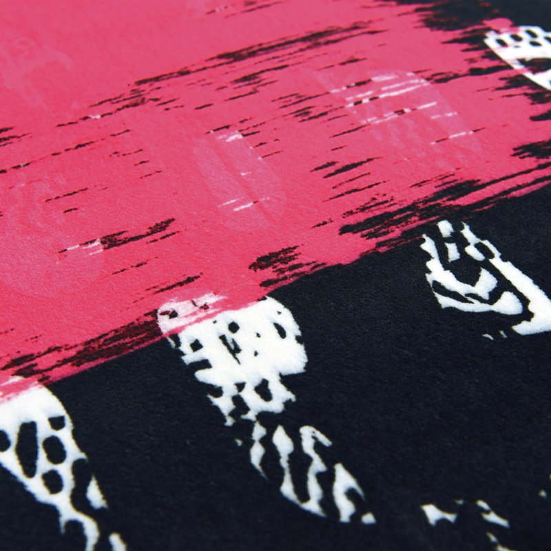 Glitch n II Washable Abstract Area Rug, Power-loomed, Heavenly Softness with Non-Slipping Backing