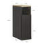 20cm W Manufactured Wood Bedside Table-710414358