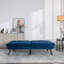 Canapé-lit pliant convertible bleu marine-114427517