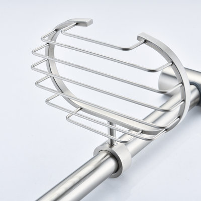 Shower With 8" Stainless Steel Rain Head And Adjustable Handheld - Versatile Function