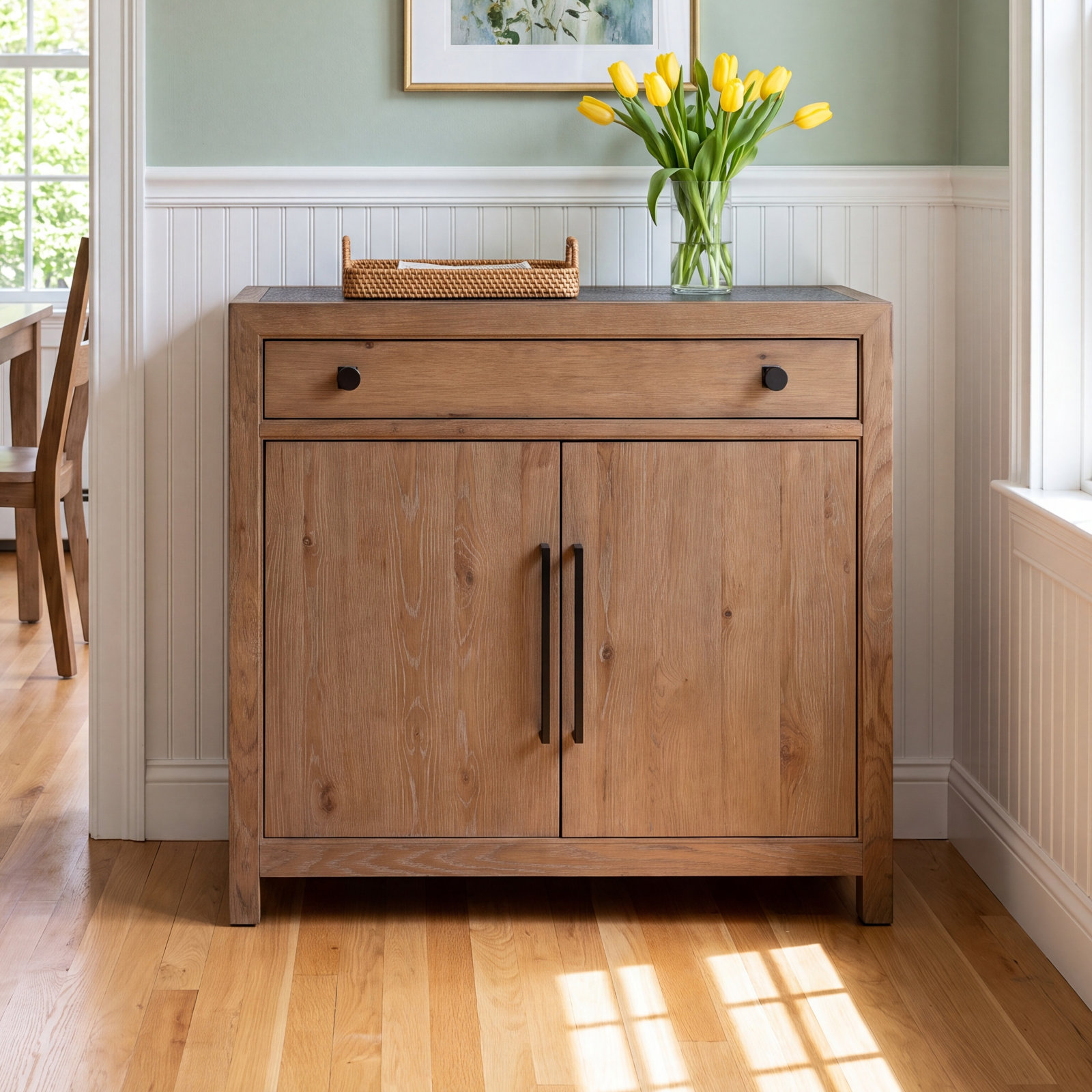 Hayes Bar Cabinet, Brown