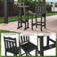 Ensemble de 2 chaises de bar d'extérieur 44 po Adirondack-116498978