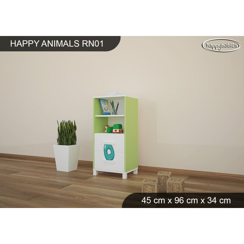45cm W Kids Cube, Green