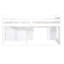 Lit mezzanine simple avec armoire et tablette-152071104
