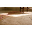 Washed Out Light Cream and Rose Color Big Antique Chinese Deco Rug