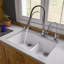 33'' L Double Bowl Granite Kitchen Sink-20524733