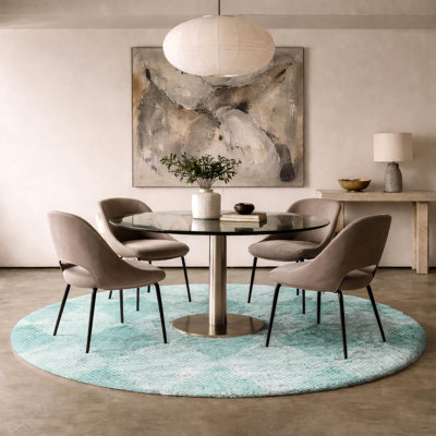 Premium Machine Washable Dream Shag ADS539 Geometric Rug