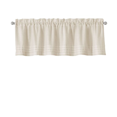 Rosecliff Heights Felica Cotton Blend Tailored 52'' W Window Valance ...
