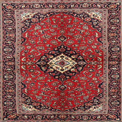 Tapis de style oriental rouge