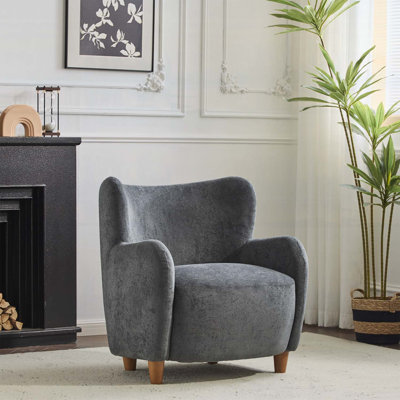 Fauteuil à oreilles, parfait pour des sièges confortables et un décor élégant