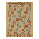 Rug & Kilim’S Scandinavian Style Rug In Beige-Brown With Geometric Patterns