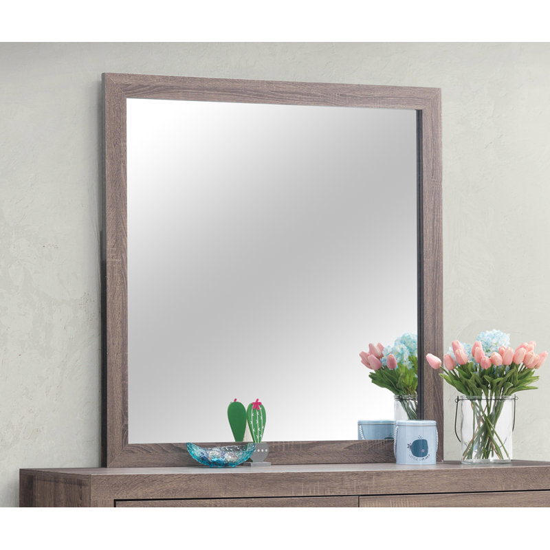 Miroir de commode Meunier, Chêne baril