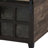 Coffee Table With Sliding Doors