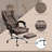 Mevlida Upholstered Polyester Swivel Recliner