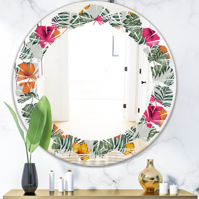 Miroir mural Leaves