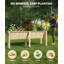 Wood Raised Garden Bed