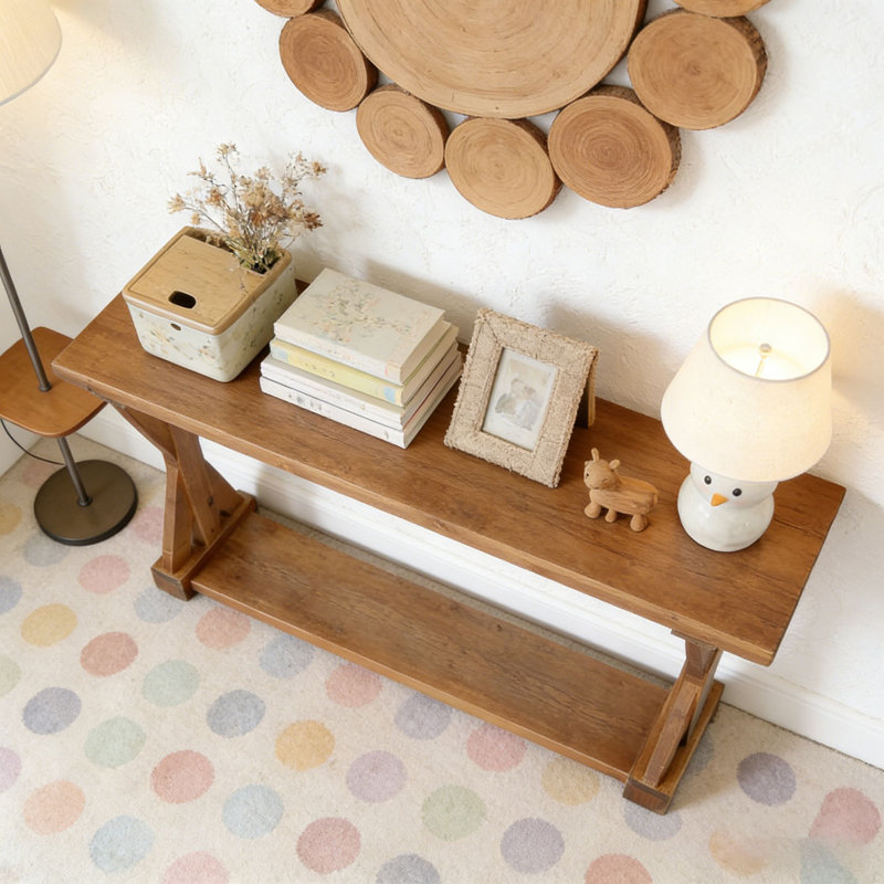63" Narrow Console Table