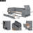 Twin Size Daybed With Storage Arms, Trundle And Charging Station-1890733797