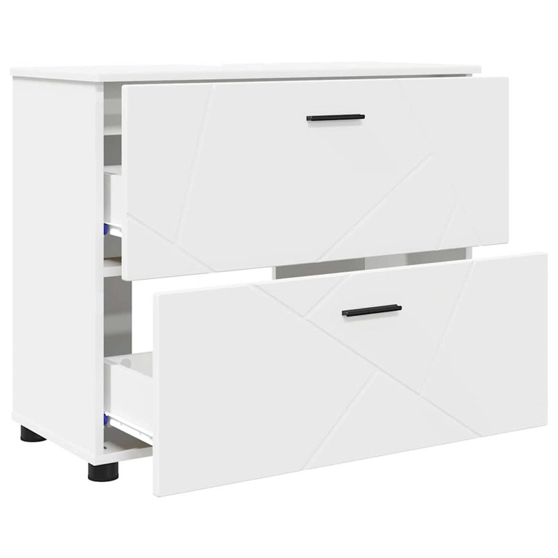 Engineered Wood Freestanding Bathroom Cabinet