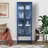 Angelene Metal Accent Cabinet-857944108