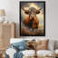 Cow Noble Guardians - Animals Canvas Art Print-10637916-10637892