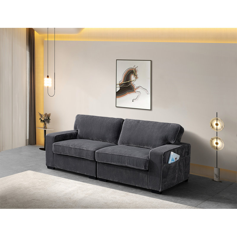  Loveseat, Gray