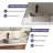 CASAINC Maple 15.35'' Concrete Square Bathroom Sink-86669197