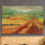 «Rolling Hills and Valley», reproduction d'art sur toile tendue-20677632