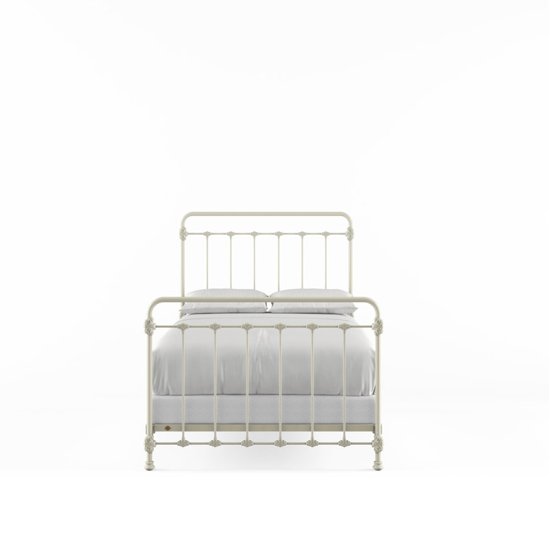 160 Picket Fence Bed | Complete Standard, Full, Gloss Off-White