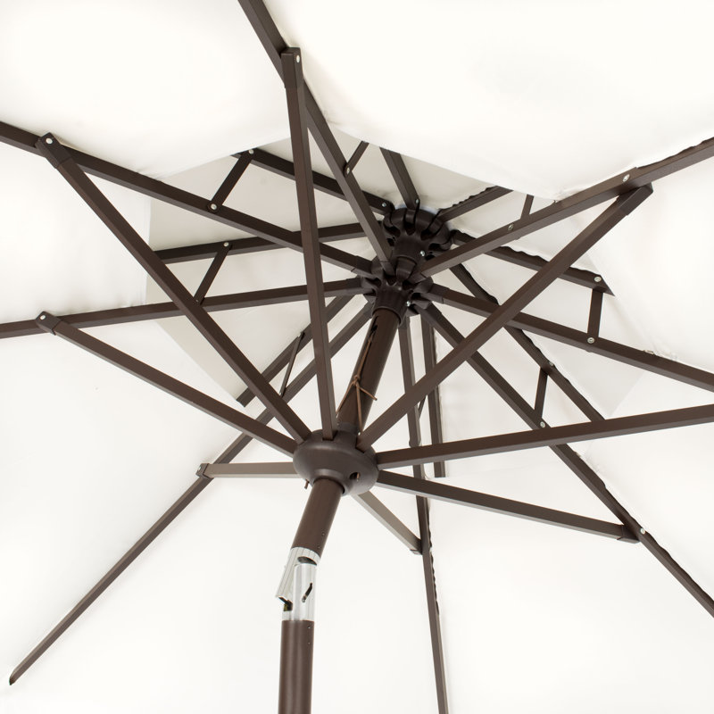Outdoor Merrick Tilt Market Umbrella, Ivory