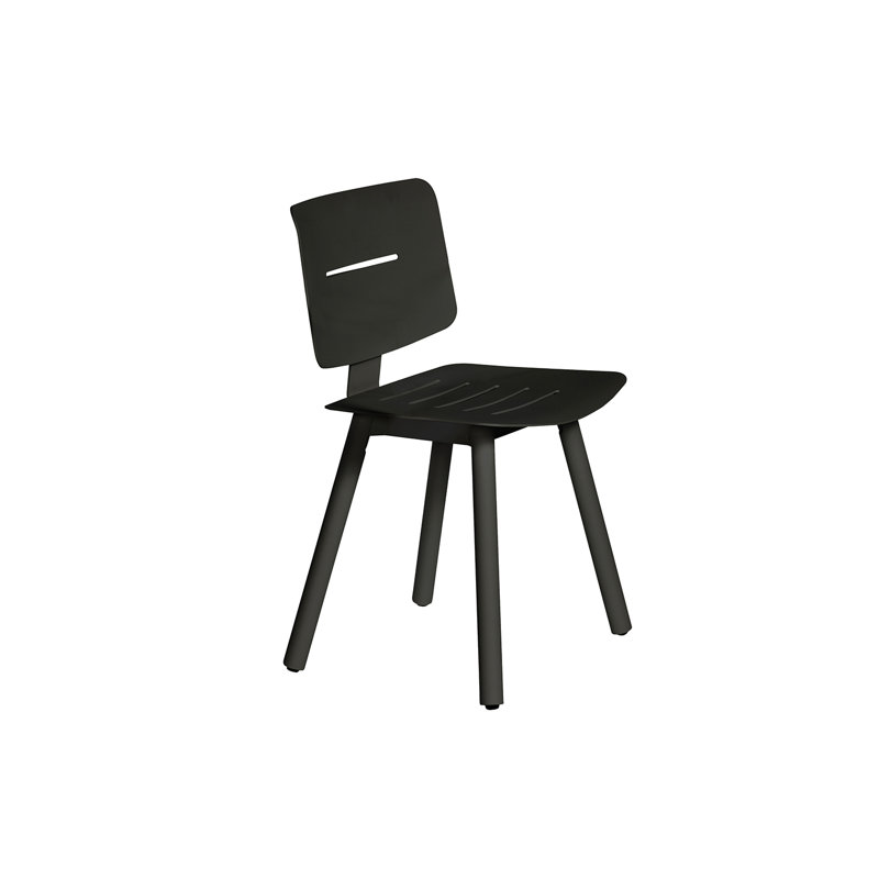Chaise d'appoint de patio Coco, Vert olive / anthracite, No, Does Not Apply