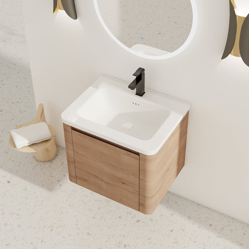 Meuble-lavabo mural 24 po