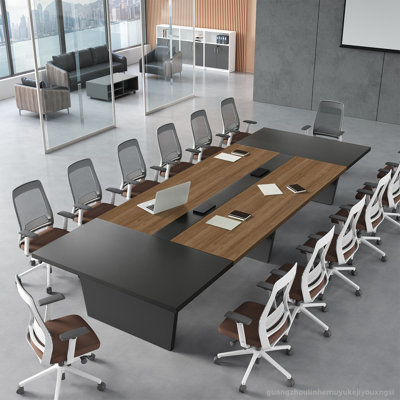 Modern Ergonomic Conference Table - Spacious, Durable, And Versatile Design