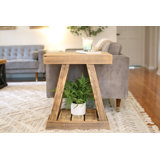 Deniya Solid Wood End Table