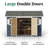 Classic Workshop Outdoor Wood Storage Shed-1000633562-999968868