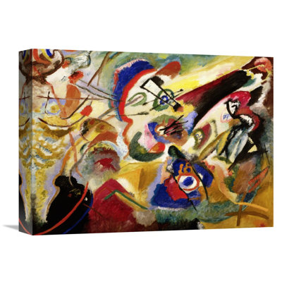 " Fragment II For Composition VII " by Wassily Kandinsky