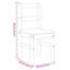 Geremia 4 - Person Wood Patio Dining Set with-320323539-320323550