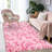 Non-Slip Cute Fluffy Shag Area Rug-55753499-58135809