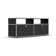 Lateafa 59.05'' Wide 2 - Shelf Storage Cabinet