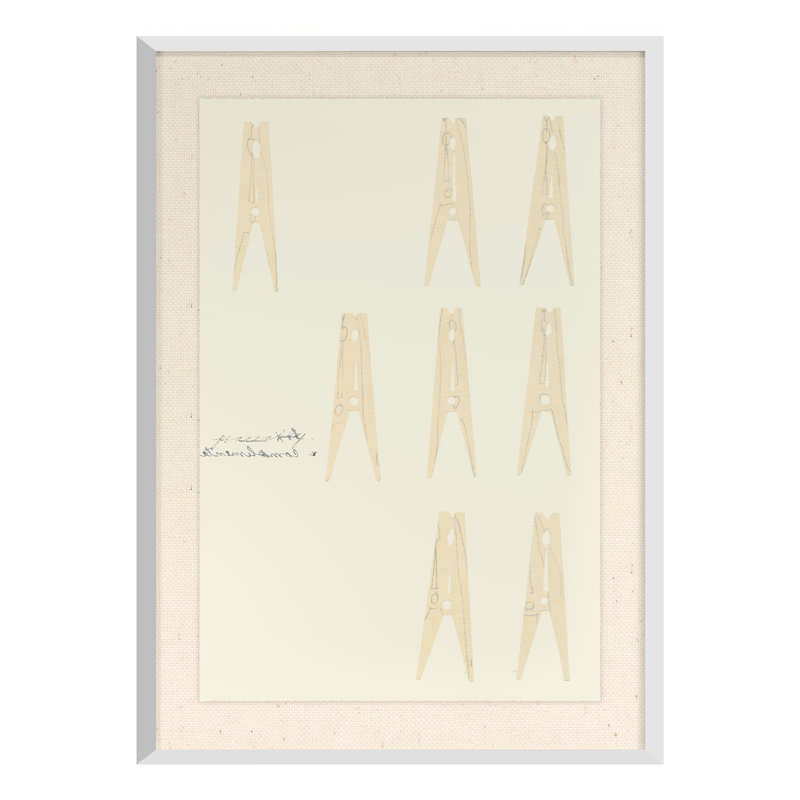Sociable Print by Susan Smereka, 22" H x 16" W x 1.75" D, White Framed