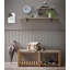 Bevin Manufactured Wood Wall Organizer with Key Hooks
