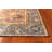 Fehrat Oriental Machine Woven Cotton/Polyester Area Rug in Rust-542356046