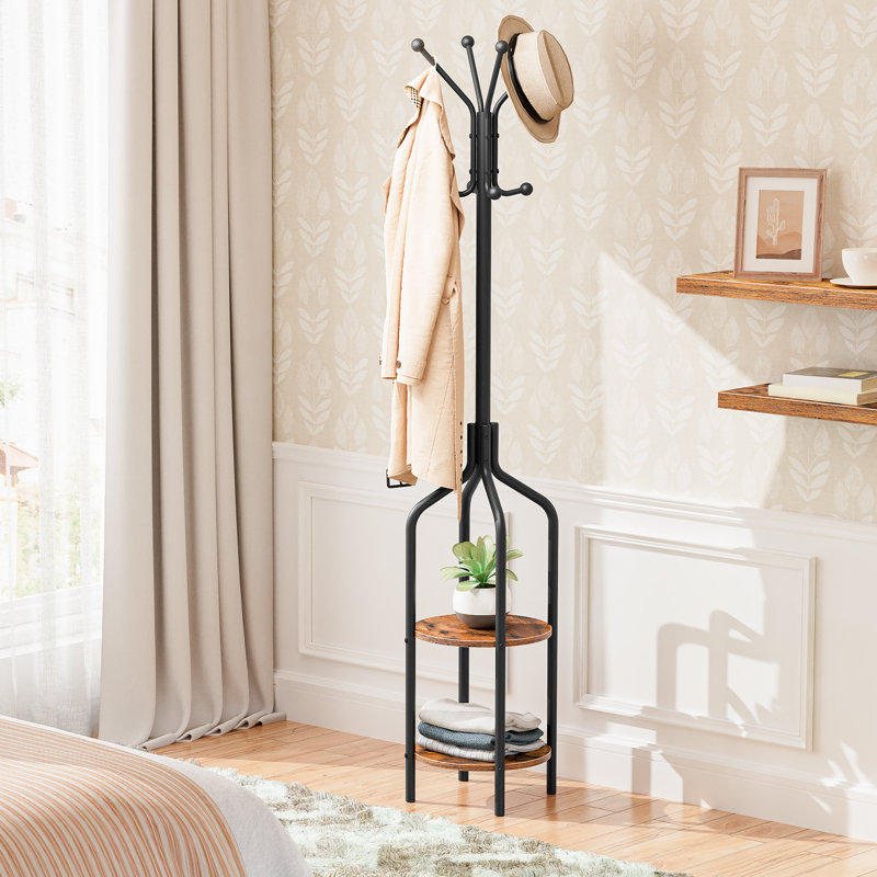 Luhrmann Iron Freestanding 8 - Hook Coat Rack