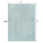 Tapis turquoise / crème Kelliann-1725294766