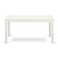 Ensemble de table de salle à manger 5 pièces comprenant une table de cuisine rectangulaire et 4 chaises en lin, blanc lin-1270841365-1313911341-1270841360